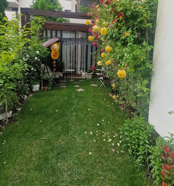 Baneasa- Greenfield, Parter cu Gradina 80mp, Mobilat/ Utilat, Parcare