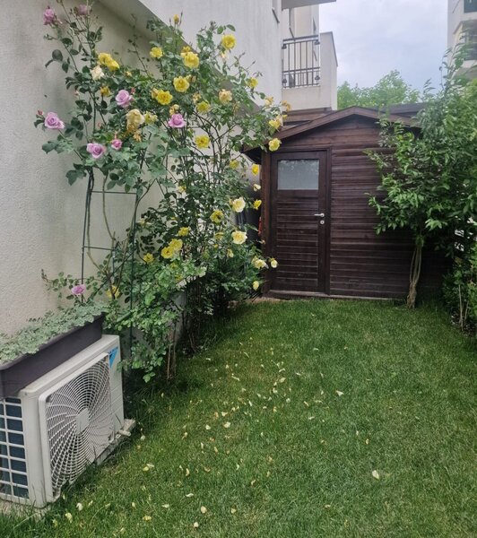 Baneasa- Greenfield, Parter cu Gradina 80mp, Mobilat/ Utilat, Parcare